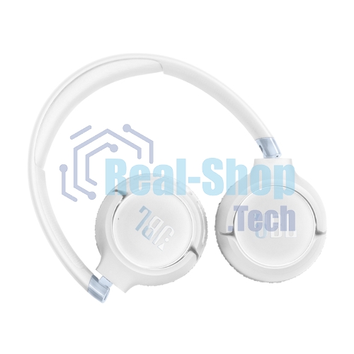 Беспроводные/проводные наушники JBL Tune 680NC белый, накладные, Bluetooth + проводной, адаптивное шумоподавление