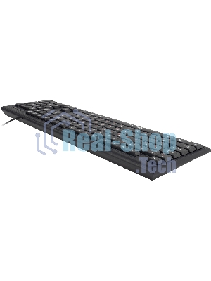 Комплект клавиатура+мышь Oklick 630M проводной, USB, 1600 DPI, чёрный
