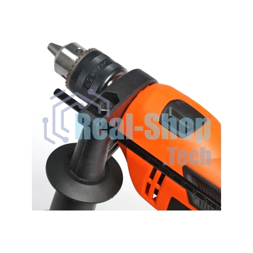 Дрель электрическая ударная PATRIOT FD600h 120301440 Эл. дрель, с ударом, мощность 600Вт, макс.диаметр 13мм, глубиномер + дополнительная ручка