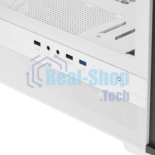 Компьютерный корпус PCCooler ME200 MESH WH, Mesh Full Tower, белый, TG, SPCC, 3x120мм ARGb E-ATX, ATX, mATX, mITX 180/380/220мм 4x2.5