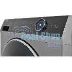 Стиральная машина Haier HWD80-BP14979S серебристый, загрузка фронтальная 8 кг, 5 кг - сушка, 1400 об/мин, класс: B