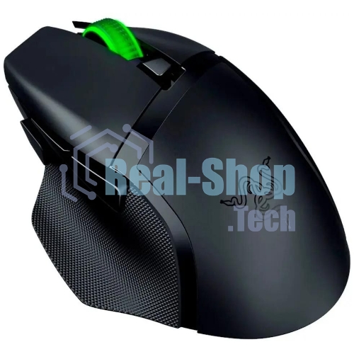 Мышь беспроводная Razer Basilisk V3 Hyperspeed черный, 18000 dpi, радиоканал, Bluetooth, USB, кнопки - 7