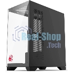 Компьютерный корпус Bloody BD-CC103 черный без БП mATX 7x120мм 1xUSB 2.0 1xUSB 3.0 audio bott PSU