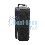 Колонка портативная Ural Молния Бит черный 420W 1.1 BT/3.5Jack/USB-C 10м 8000mAh (без.бат)