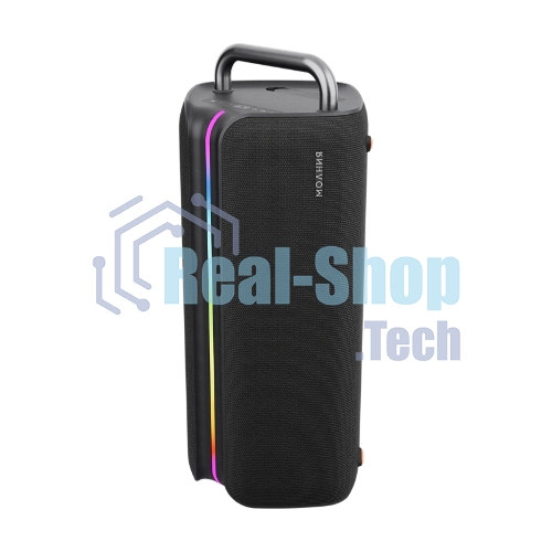 Колонка портативная Ural Молния Бит черный 420W 1.1 BT/3.5Jack/USB-C 10м 8000mAh (без.бат)