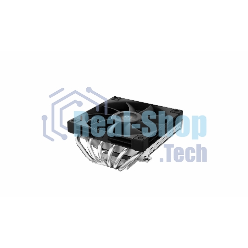 Кулер для процессора DEEPCOOL AN600 черный, 120 мм, алюминий, 1850 об/мин, 24.2 дБ, 4 pin, 180 Вт, 67 мм