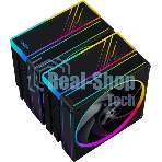 Устройство охлаждения(кулер) ID-Cooling Frozn A620 ARGb черный 120мм алюминий+медь 2000rpm 30db 4-pin 270W 154мм