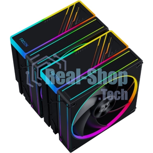 Устройство охлаждения(кулер) ID-Cooling Frozn A620 ARGb черный 120мм алюминий+медь 2000rpm 30db 4-pin 270W 154мм