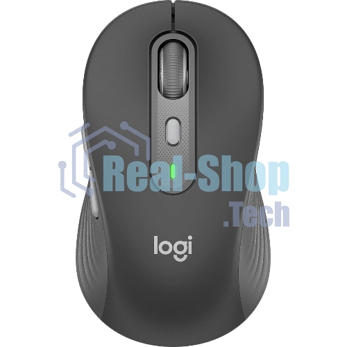 Мышь беспроводная Logitech M750 графитовый, 4000 dpi, радиоканал, Bluetooth, USB, кнопки - 5