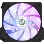 Вентилятор для корпуса Alseye i12B-K10 черный, 120 мм, 1800 об/мин, 33.2 дБ, 4 pin