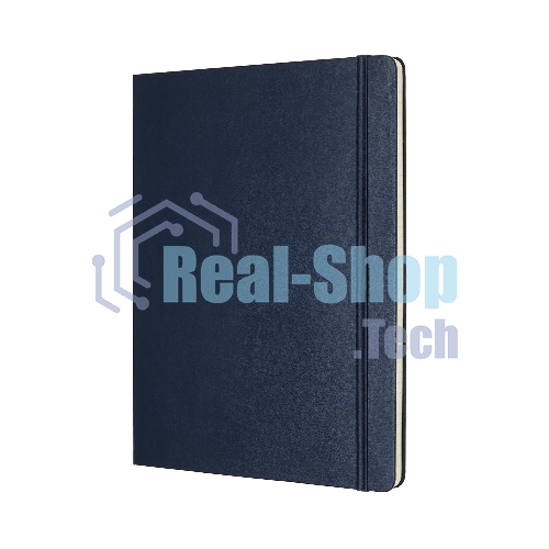 Блокнот Moleskine CLASSIC QP090B20 XLarge 190х250 мм, 192 страниц, линейка, твердая обложка, синий