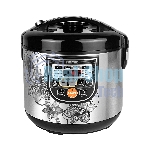 Мультиварка Centek CT-1498 Ceramic черный, сталь 700 Вт, 5.0л, КЕРАМИЧЕСКОЕ ПОКРЫТИЕ ЧАШИ, 10 пр-м.