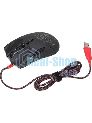 Мышь проводная A4Tech Bloody AL90 Blazing черный, 12000 dpi, USB, кнопки - 8