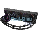 Водяное охлаждение для процессора Thermalright Hyper Vision 360 (360mm, LED, Black, ARGB/Fans: 3x120mm, 69CFM, 27dBA, 2150RPM/Pump height 68mm, 6400RPM, Rad thickness 27mm/S: 1700, 1200, 1851, 115X, 2011, 2066, AM5, AM4)