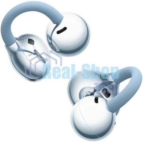 Наушники TWS Huawei FreeClip 2 синий, открытые (клипсы), Bluetooth, быстрая зарядка, до 8 ч