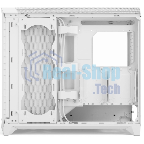 Корпус Fractal Design Meshify 3 XL White RGB TG Clear Tint, Midi-Tower, белый, 3 x 140 мм