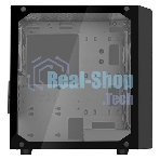 Компьютерный корпус Silverstone SST-PS15B-PRO Precision Mini Tower Micro ATX Computer Case, tempered glass, 2x 120мм ARGb, 1x ARGb Controller, black
