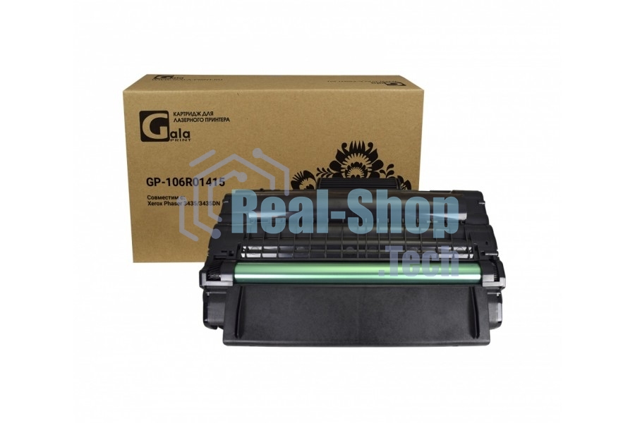 Картридж лазерный GalaPrint GP-106R01415 черный (10000 стр.) для Rank Xerox Phaser 3435/3435D/3435DN