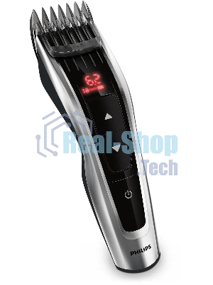 Машинка для стрижки Philips HC9420/15 серебристый/черный (насадок в компл:3шт)