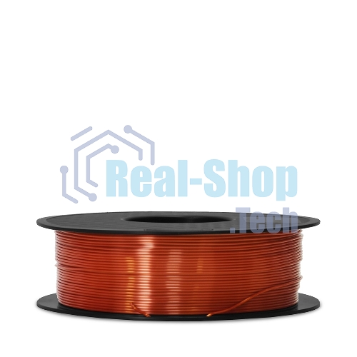 Филамент Crown Micro CM-FILPLAS004R PLA Silk 1.75 1кг медно-красный