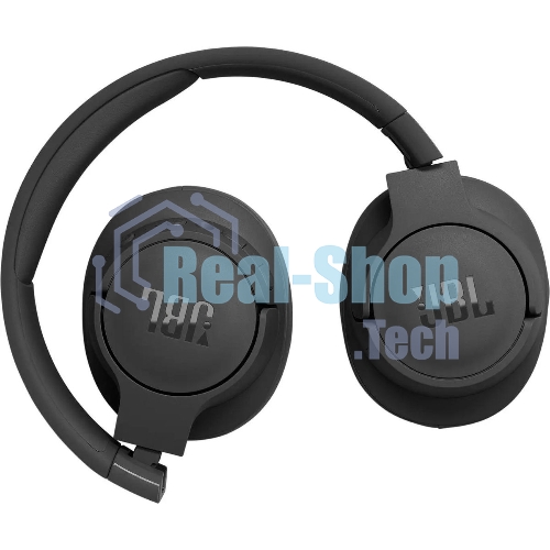 Беспроводные/проводные наушники JBL Tune 770NC черный, полноразмерные, Bluetooth + проводной, адаптивное шумоподавление, до 70 ч