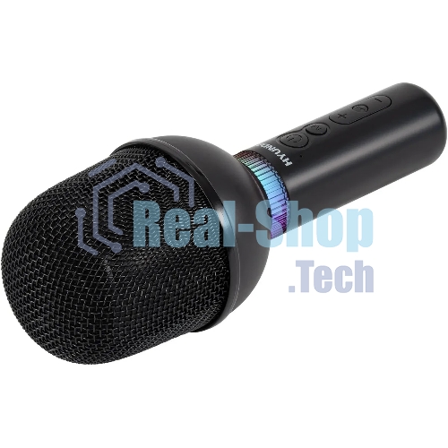 Микрофон беспроводной Hyundai H-MIC101 черный