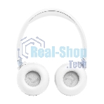 Беспроводные/проводные наушники JBL Tune 680NC белый, накладные, Bluetooth + проводной, адаптивное шумоподавление