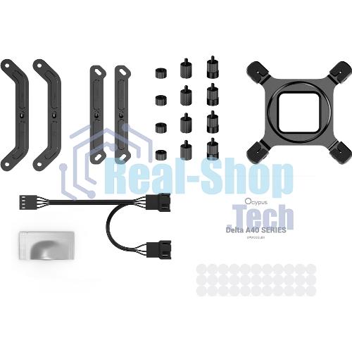 Кулер для процессора Ocypus Delta A40 Elite BK Dual Fan (Delta-A40-BK2NNWN00X-GL)
