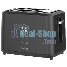 Тостер Haier HT-503 черный, 930 Вт, 2 слота