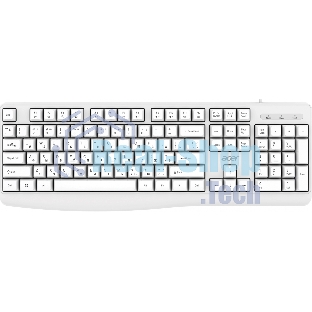 Клавиатура проводная Acer OKW301 (ZL.KBDCC.01B), USB, белый