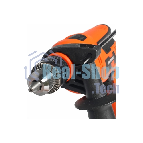 Дрель электрическая ударная PATRIOT FD600h 120301440 Эл. дрель, с ударом, мощность 600Вт, макс.диаметр 13мм, глубиномер + дополнительная ручка