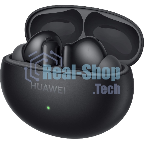 Наушники TWS Huawei FreeBuds 6i (Orca-T100) черный, внутриканальные, Bluetooth, активное шумоподавление, до 8 ч