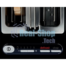 Тостер Bosch TAT8613N черный, 860 Вт, 2 слота