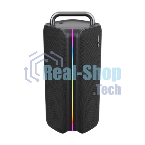 Колонка портативная Ural Молния Бит черный 420W 1.1 BT/3.5Jack/USB-C 10м 8000mAh (без.бат)
