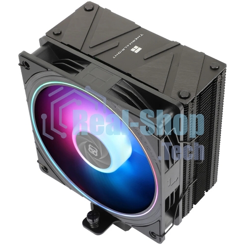 Устройство охлаждения(кулер) Thermalright Assassin Spirit 120 Soc-AM5/AM4/1151/1200/1700 черный 4-pin 25.6dB Al+Cu 900gr Ret (AS120-EVO)