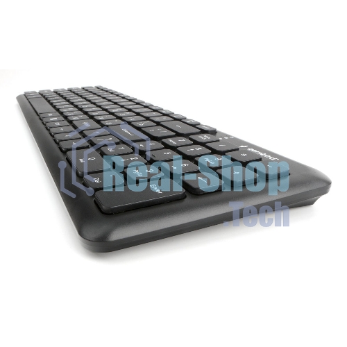 Комплект клавиатура+мышь Gembird KBS-9200 беспроводной, USB, 1000 DPI, чёрный