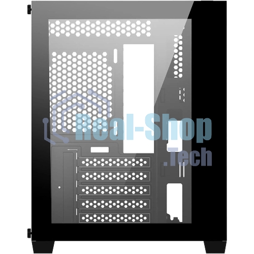 Компьютерный корпус Bloody BD-CC108 черный без БП mATX 9x120мм 2xUSB 3.0 audio bott PSU