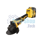 Угловая шлифовальная машина EDON AAG-21/125BL черный/желтый 25093
