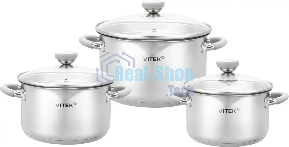 Набор кастрюль Vitek Вкус жизни VT-SS1226 6 предметов