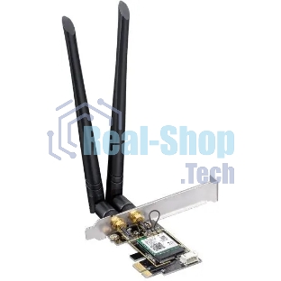 Сетевой адаптер Wi-Fi + Bluetooth Cudy WE3000 AX3000 PCI Express (ант.внеш.съем) 2ант.