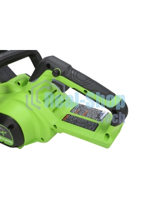 Цепная пила аккумуляторная GreenWorks GD24CS30K2, 24V, 30см, бесщеточная, c АКБ 2 А·ч и ЗУ (2007007UA)