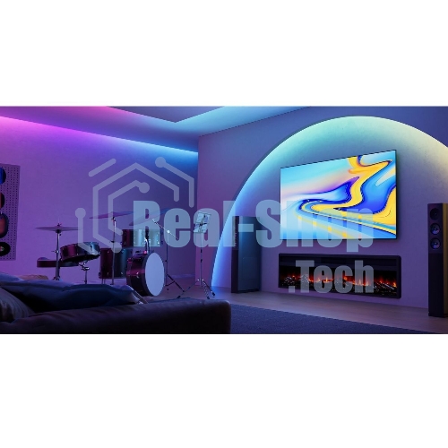 Лента светодиодная умная Yeelight, 12 метров/RGbIC+ BLE/YLYDD-0039