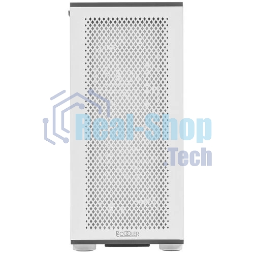 Компьютерный корпус PCCooler ME200 MESH WH, Mesh Full Tower, белый, TG, SPCC, 3x120мм ARGb E-ATX, ATX, mATX, mITX 180/380/220мм 4x2.5