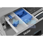 Стиральная машина Haier HWD80-BP14979S серебристый, загрузка фронтальная 8 кг, 5 кг - сушка, 1400 об/мин, класс: B