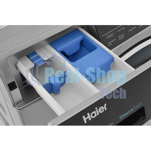Стиральная машина Haier HWD80-BP14979S серебристый, загрузка фронтальная 8 кг, 5 кг - сушка, 1400 об/мин, класс: B