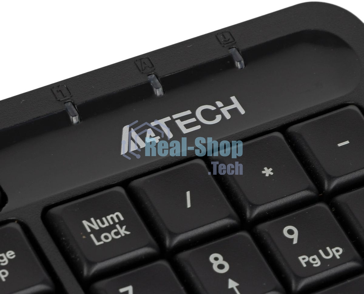 Комплект клавиатура+мышь A4Tech FStyler FG1010 беспроводной, USB, 2000 DPI, чёрный/синий