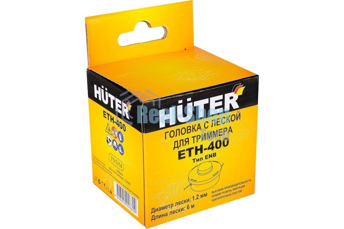 Головка с леской HUTER ETH-400 для GET-400 ENB