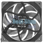 Вентилятор для корпуса Thermaltake TOUGHFAN 12 Turbo черный, 120 мм, 2500 об/мин, 28.1 дБ, 4 pin