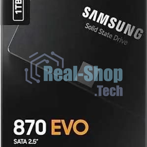 Накопитель SSD Samsung 870 EVO, 1Tb, SATA III, 2.5