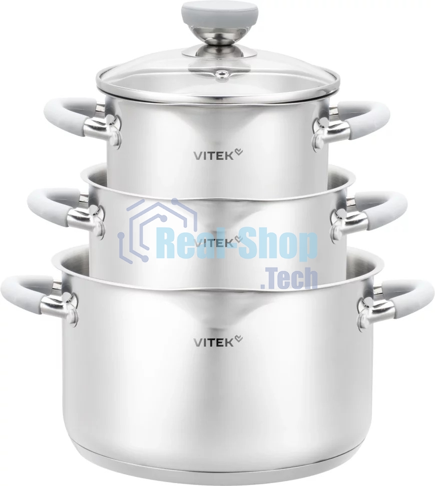 Набор кастрюль Vitek Вкус жизни VT-SS1226 6 предметов